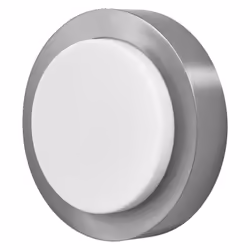 LEDVANCE ENDURA Style Disc, Éclairage mural extérieur, Acier, Polycarbonate (PC), Acier inoxydable, IP44, Entrée, Façade, Pat ...
