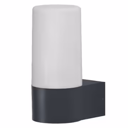 LEDVANCE Smart+ Pipe Multicolor, Éclairage mural extérieur, Wi-Fi, Gris, Blanc chaud, 380 lm, 270°