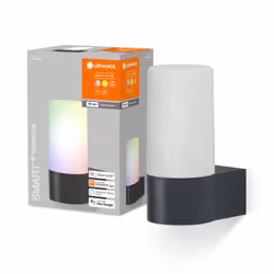 LEDVANCE Smart+ Pipe Multicolor Éclairage mural extérieur Wi-Fi Gris