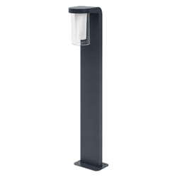 LEDVANCE Smart+ Cascade Multicolor Piedestal extérieur/Lampadaire intelligent Wi-Fi Gris