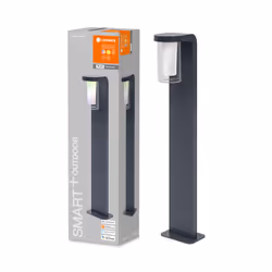 LEDVANCE Smart+ Cascade Multicolor Piedestal extérieur/Lampadaire intelligent Wi-Fi Gris