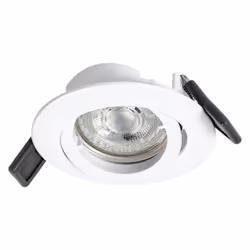 LEDVANCE Spotlight Recess Set, Spot lumineux encastrable, GU10, 4,3 W, 2700 K, 345 lm, Blanc
