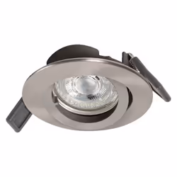 LEDVANCE Recess Set, Spot lumineux encastrable, GU10, 1 ampoule(s), 4,3 W, 2700 K, Nickel