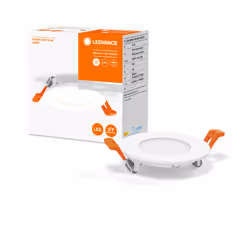 LEDVANCE Downlight Slim Spot lumineux encastrable Orange, Blanc