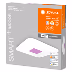 LEDVANCE SMART+ Orbis Saddie Éclairage de plafond intelligent Wi-Fi Blanc 32 W
