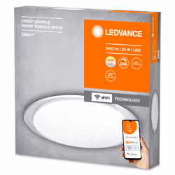 LEDVANCE SMART+ Orbis Sparkle Éclairage de plafond intelligent Wi-Fi Blanc 24 W