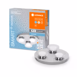LEDVANCE SMART+ Orbis Éclairage de plafond intelligent Wi-Fi Argent