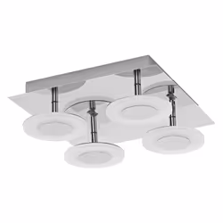 LEDVANCE SMART+ ceiling Orbis, Éclairage de plafond intelligent, Wi-Fi, Argent, 3000 K, 6500 K, 1500 lm