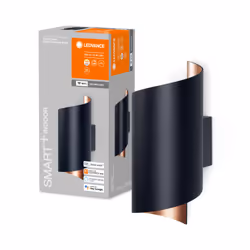 LEDVANCE SMART+ Orbis Wall Éclairage mural intelligent Wi-Fi Noir 12 W