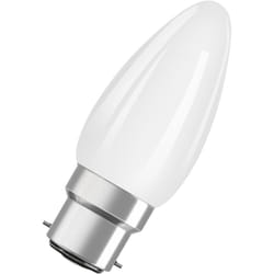 Osram - Parathom Classic led B22d Bougie Filament Dépolie 4.8W