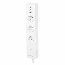 LEDVANCE SMART+ Multi Power Socket EU, Intérieure, Plastique, Blanc, I, 3 sortie(s) CA, 230 V