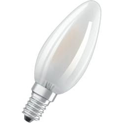 OSRAM Lampe LED Superstar à intensité variable avec un rendu des couleurs particulièrement élevé (CRI90), E14-base, verre dépoli ,Blanc froid