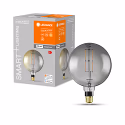 LEDVANCE SMART+ WiFi Filament Globe Ampoule intelligente 6 W Gris Wi-Fi