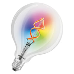 LEDVANCE SMART+ WiFi Filament Globe RGBW Ampoule intelligente Wi-Fi Transparent 4,5 W