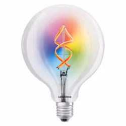 LEDVANCE SMART+ WiFi Filament Globe RGBW Ampoule intelligente Wi-Fi Transparent 4,5 W