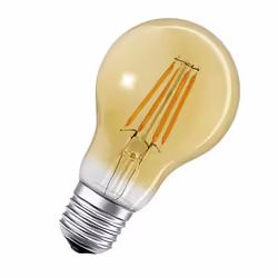 LEDVANCE SMART+ WiFi Filament Classic, Ampoule intelligente, Wi-Fi, E27, Blanc chaud, 680 lm, 300°