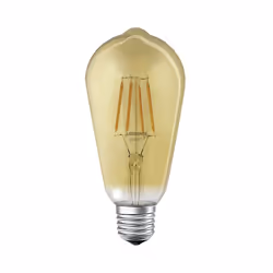 LEDVANCE SMART+ WiFi Filament Edison Ampoule intelligente Wi-Fi Or 6 W