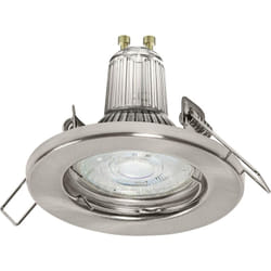 Ledvance - set X3 recess downlight GU10 Spot led encastrable pour salle de bains 4.5 w IP20 nickel W280752