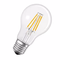 LEDVANCE SMART+, Ampoule intelligente, Bluetooth, Transparent, LED, E27, Blanc chaud