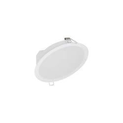 Downlight led 13 w 1300 lm 4000 k IP44 100 degrés 165 mm découpe ledvance 4058075703087
