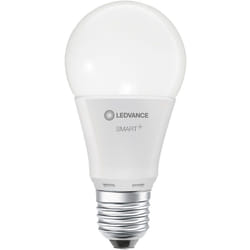 Lampe Smart+ avec technologie ZigBee, 9W, A60, mat, culot E27, couleur de la lumière Tunable White, 806lm, pack de 1 - Ledvance