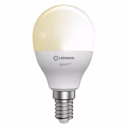 LEDVANCE SMART+ Classic, Ampoule intelligente, Blanc, E14, Blanc chaud, 470 lm, 200°