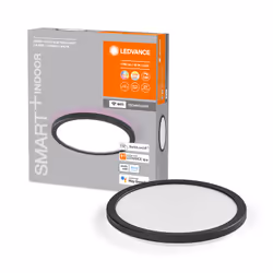 LEDVANCE SMART+ ORBIS Ultra Slim Backlight Éclairage de plafond intelligent Wi-Fi Noir