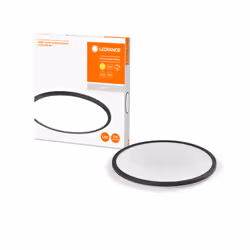 LEDVANCE Orbis Ultra Slim Backlight Click-Dim éclairage de plafond Noir