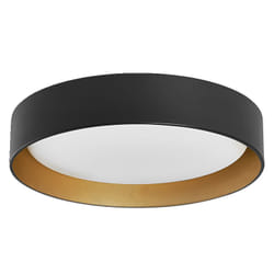 LEDVANCE SMART+ Wifi Orbis Kurt Éclairage de plafond intelligent Wi-Fi Noir, Or