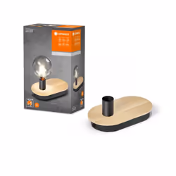 LEDVANCE 941700740 lampe de table E27 Bois