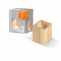 LEDVANCE Smart+ Wood Éclairage de plafond intelligent Wi-Fi Bois
