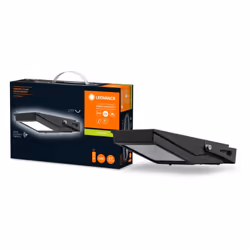 Ledvance Endura Flood 10W 4000K noir - LUM762350Projecteur à LED à alimentation solaire avec panneau solaire et détecteur de ...