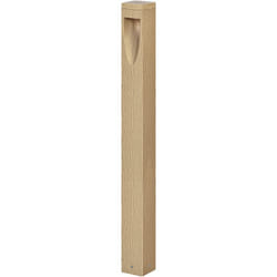 Ledvance - Borne extérieur WiFi smart+ 7,5W 600lm bois, avec lumière blanche chaude (3000K) et 16 millions de couleurs, contrôlable par application,