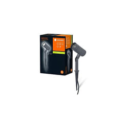Spot d'extérieur endura classic garden spotspike GU10, noir, culot GU10 (max 35W), peut être équipé d'une lampe normale - Ledvance