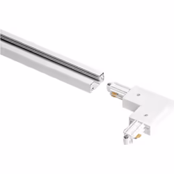 Accessoires optionnels : connecteur d'angle à 90° pour système de rail d'alimentation.
