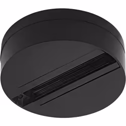Accessoires de base : base pour tête de luminaire simple du système de rail d'alimentation (utilisée pour les projecteurs ind ...