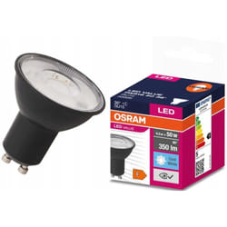 Osram - Ampoule led Value Black GU10 4,5W = 50W 4000K 350lm 36° noir