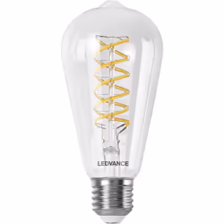 Classic Edison shape with filament design with WiFi technology. Caractéristiques produit: Contrôlable via l'application LEDVA ...
