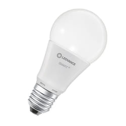 LEDVANCE Lampe LED intelligente avec technologie WiFi E27-base optique dépolie Blanc chaud (2700K) 806 Lumen Remplacement de