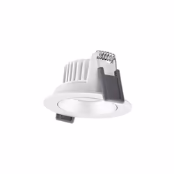 LEDVANCE SPOT LED ADJUST ALUMINIUM BLANC 8W 720LM 36D - 940 BLANC FROID | DIAMèTRE 68MM - IP20 - MEILLEUR RENDU DES COULEURS  ...