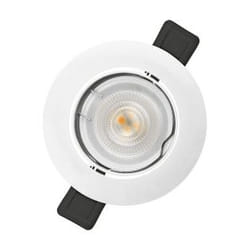 LEDVANCE 4058075800946 spot d'éclairage Spot lumineux encastrable Noir, Blanc GU10 5,5 W