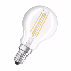 Osram Base CL P, 4 W, 40 W, E14, 470 lm, 15000 h, Blanc chaud