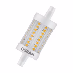 Osram Parathom Line R7s, 8 W, 75 W, R7s, 1055 lm, 15000 h, Blanc chaud
