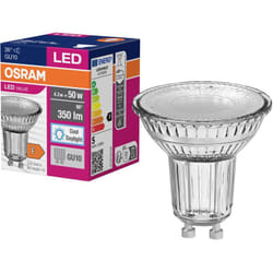 4058075817715 led cee f (a - g) GU10 réflecteur 4.3 w = 50 w blanc froid (ø x h) 50 mm x 50 mm 1 pc(s) Q519173 - Osram