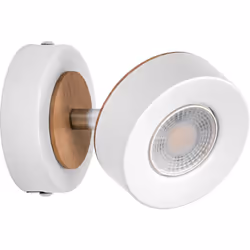 LEDVANCE DECOR SPOT PLUTO 4,8W, 300lm, blanc, spot, têtes réglables, utilisation polyvalente, spot intérieur, lumière chaude, optique de haute
