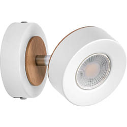 LEDVANCE DECOR SPOT PLUTO 4,8W, 300lm, blanc, spot, têtes réglables, utilisation polyvalente, spot intérieur, lumière chaude, optique de haute