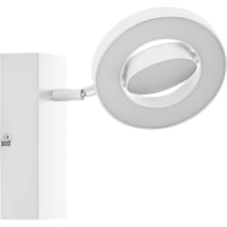 Decor spot saturn 11W, 340lm, blanc, spot, têtes réglables, utilisation polyvalente, spot intérieur, régulation à 3 niveaux de la température de