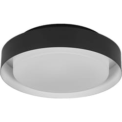 Ledvance - Plafonnier orbis madrid 290mm, noir, E27