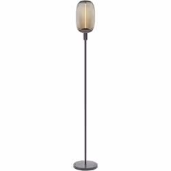 Ledvance - decor stick tall: Lampe sur pied, 1 x E27, gris foncé, acier inoxydable, scénarios lumineux personnalisés, idéale pour les espaces de vie,