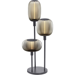 Ledvance - decor stick floor: Lampe sur pied, 3 x E27, gris foncé, acier inoxydable, scénarios lumineux personnalisés, idéale pour les espaces de
